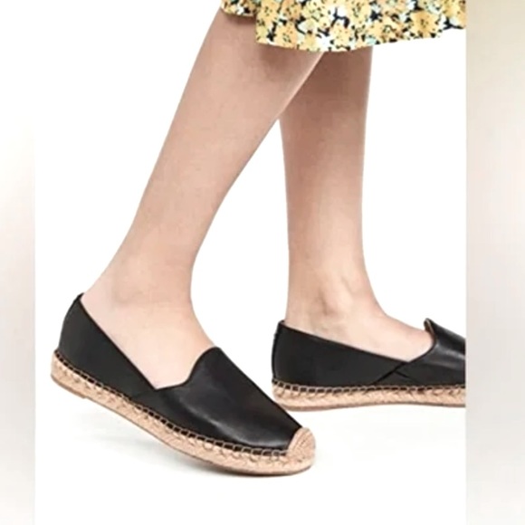 Sam Edelman Shoes - Sam Edelman Women's Kesia Black Slip-On Espadrilles Size 7.5
